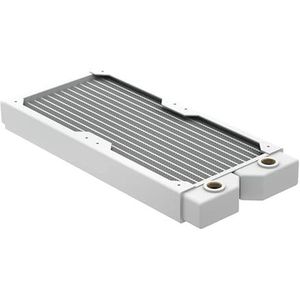 IFFSUEVL Koperen radiator G1/4 inch, 28 mm dik, wit (240 mm)