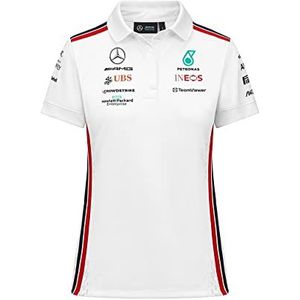 Mercedes AMG Petronas Formule 1 Team - Dames 2023 Team Polo, Wit, S