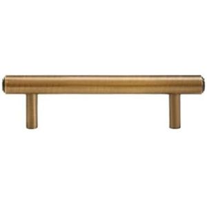FJIXUO Metalen kast handvat 2 stuks massief kast knop antiek messing T-bar kledingkast kast lade deur handvat pull (koper, medium)