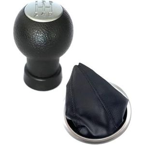 Handmatige versnellingspook Geschikt voor Suzuki Swift 2011-2017 Geschikt voor S-Cross SX4 ALTO Versnellingspookknop Knopbus Stofkap Schroefdraad Shifter Hoofd(Grey Black line)