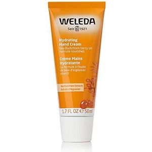 WELEDA DUINDOORN VITALISERENDE HANDCREME 50 ml - Snelle hydratatie voor droge handen - Frisse geur van grapefruit, mandarijn & sandelhout - Vegan - Biologische en 100% natuurlijke ingrediënten