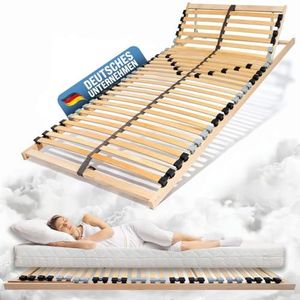 Bedbodem - 7 Comfortzones - Instelbare Hardheidsgraad - Berken en Beuken - Inclusief Gereedschap