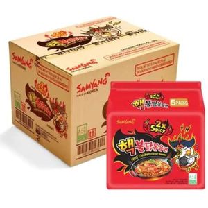 SPICEHUB Samyang Hot Chicken 2XSpicy Smaak Ramen 140g (Pack van 40)