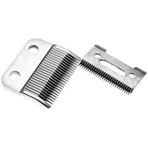 vhbw Snijset 2 x messen compatibel met Wahl Deluxe Chrome Pro Kit 79524, Groom Pro 79520, Home Barber Kit tondeuse