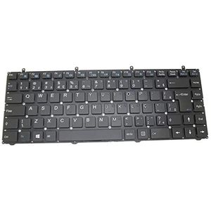 SSIMOO US Laptop Toetsenbord Met Verlicht Compatibel for Clevo W230SS W230ST for Hasee K350C K360E K350S W230 kindly (Color : UK)