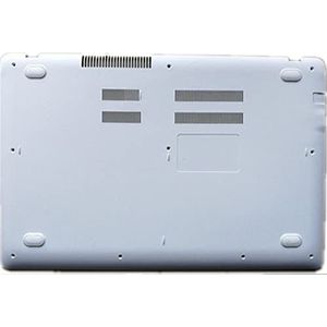 Laptop Bodem Case Cover D Shell Voor For Samsung NP500R4K Wit