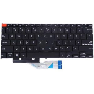 HB backlight laptoptoetsenbord voor S5402 S3402 bruine kleur met oranje ESC-toets 0KN1-EV3HE13(US light)