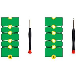 Wzxksoac 2X NGFF NVME M.2 Verlengde Beugel 2230 tot 2242/2280, 2242 tot 2280, 2260 tot 2280 Transfer Adapter Uitbreidingsrek Board