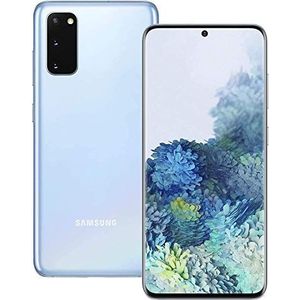 2020 Samsung Galaxy S20 5G, 128GB, Cloud Blue, Dual SIM (eSIM) (Refurbished)