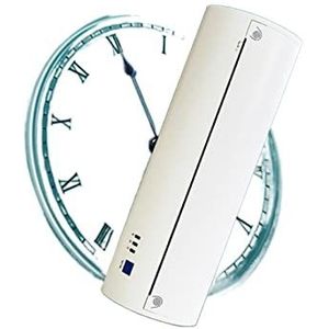 Etiketprinters Draagbare Draadloze WiFi Bluetooth Office Bestand Document Student Huiswerk Test Papier Beeld Neem Foto A4 Mini Thermal Printer (Color : Bluetooth)