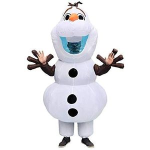 Olaf Sneeuwpop Kostuums Voor Vrouwen Mannen Volwassen Purim Halloween Opblaasbare Kerst Blowup Anime Cosplay Fancy Dress Up Mascotte!