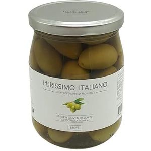 Bella di Cerignola Green Olives 3 verpakkingen à 580 g