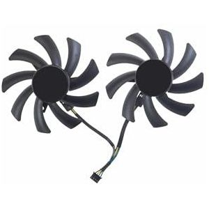 87MM T129215SU DC12V 0.50AMP grafische kaartventilator voor PNY voor GeForce voor RTX 4070 4060 Ti XLR8 voor gaming voor VERTO voor EPIC-X RGB(Middle right fan)