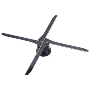 100 cm 3D Fan Hologram Projector 140 kralen Reclame Display Licht Fans Holografische Beeldvorming Speler Tool