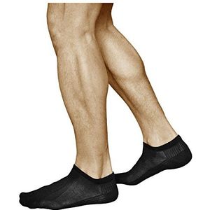 VITSOCKS Heren BAMBOE Extra Ademende Trainer Sokken (3 PAAR) Koelend Effect, zwart, 42-43