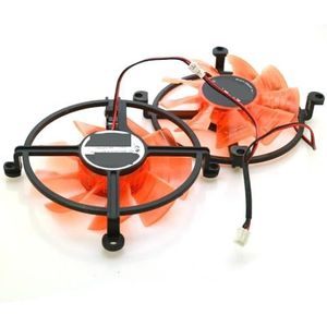 2 stuks koelventilator 12V 86mm 2-pins VGA voor ZOTAC GTX750TI Plus voor TSI PA grafische kaartkoeling