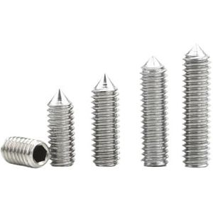 10 stuks roestvrijstalen zeskantkopschroefjes met taps toelopende kop(M10 x30mm)