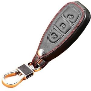 Sleutelbehuizing houder Voor Focus 2 3 4 MK2 MK3 MK4 Lederen Sleutelhanger Ring Cover Case Houder Voor Kuga Voor Rand Voor Mondeo Voor Fusion Voor Ecosport Voor Fiesta Sleutelbehuizing(1 UK)