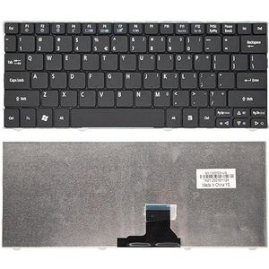 US-toetsenbord voor ACER voor Aspire One 751 ZA3 752 753 722 721 1410 Laptoptoetsenbord Engels ZWART(US Black)