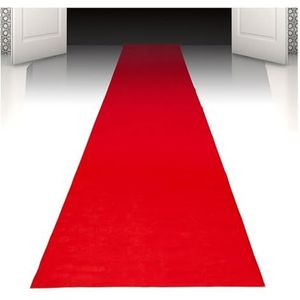 Boland 44167 - Rode loper, 450 x 60 cm, Decoratie, Carnaval, themafeest, VIP, Bruiloft, Hollywood, Film, Halloween