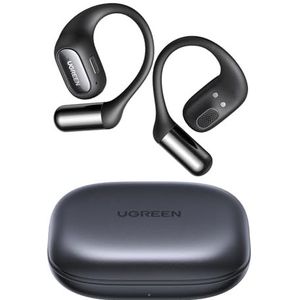 UGREEN FitBuds 2 open oortelefoon, Bluetooth 6.0, 28 uur speeltijd, IPX5 waterdicht, 4 microfoons met AI-ruisonderdrukking, app-bediening, ruimtelijk geluid, voor sport en dagelijks gebruik