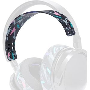 WC HeadbandZ Maxwell - Verbeterde siliconen hoofdband voor Audeze Maxwell van Wicked Cushions - Verbeterde flexibiliteit, comfort en stijl met bijpassende oorkussenontwerpen | 90's Black