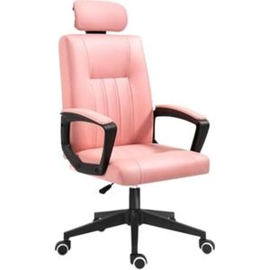 Werkstoel Bureaustoel Directiestoel Bureaustoel Ergonomische Bureaustoel Boegvoet Leren Bureau Gamingstoel Directiestoel Met Hoge Rugleuning Bureaustoelen Computer Stoel (Color : B, Size : 120 * 60cm