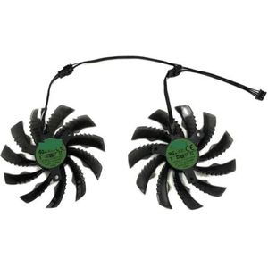 2 stuks T129215SH, GPU VGA-koeler, grafische kaartventilator, voor GIGABYTE voor RTX 3060 3060Ti voor EAGLE, voor Gigabyte GTX1660Ti GTX 1650 2060 2070(1 Plug T129215SH)
