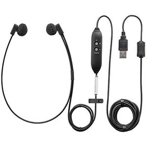 Spectra SP-USB Stereo Headset met In-Line Volumeregeling