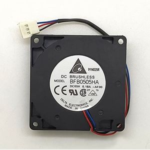 Delta 5CM speed measuring fan BFB0505HA 5V 0.18A side turbo blower