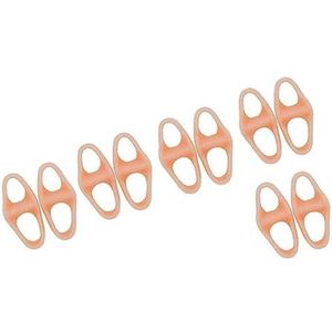 Zachte teenspreider Flexibele teenspreider Teennagelspreider Herbruikbare teenspreider Manicure teenspreider Teennagel Pedicure Tool Nagellak Teenspreider for Mannen En Vrouwen Herbruikbaar