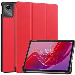 Geschikt for Lenovo Tab M11 Case 11 inch Xiaoxin Pad Plus 2024 TB331FC Magnetische Tablet Hard Shell Smart cover(Color:Red,Size:For XiaoxinPad 2024)