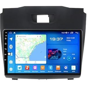 Android 11 Dubbel Din Stereo Auto Multimedia Radio Voor lsuzu D-Max 2015-2018 9 Inch Dubbel Din Auto Stereo Head unit Ondersteuning 4G WIFI Bluetooth Stuurbediening Carplay(A200S 4G+WIFI 8-Core 2G 32G
