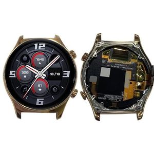 Smartwatch vervangende onderdelen Origineel LCD -scherm voor Honor Watch GS 3 Digitizer volledige montage met frame Smartwatch vervangende onderdelen