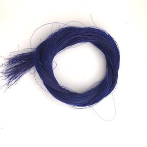 Viool Onderdelen 1 Bos Van 7 G Zwart-witte Paardenstaart Siberische Mannelijke Paardenstaart Vioolstrijkstokhaar 85-103 Cm(Blue 80-85cm)