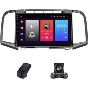 Autoradio geldt voor Toyota Venza 2008-2016 9 inch Touchscreen Navi met Wireless Carplay Android Auto,GPS 2 DIN Radio Android Bluetooth DSP WiFi FM/RDS Achteruitrijcamera(A,C20)