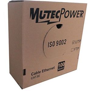 MutecPower CAT5E Indoor Ethernet RJ45 100M - CCA - Internet Router Web Netwerk-patchkabel LAN-kabel 300ft