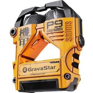 GravaStar Sirius Plus Draadloze Oordopjes (Oorlog Beschadigd Geel)