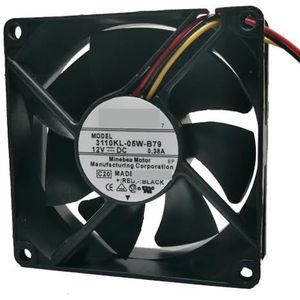 Voor NMB 3110kl-04w-b79 DC12V 0.38a voor Cisco switch drie-draads 8025 ventilator