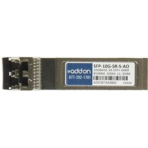Addon - SFP+ Zendontvangermodule - 10 Gigabit Ethernet (SFP-10g-SR-S-AO)