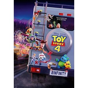 Erik® Disney poster 61x91,5 cm - Toy Story 4 to Infinity