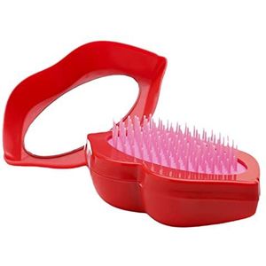 DieffematicSZ kam Plastic Small Mirror Plus Comb Portable Plastic Comb Lip Comb