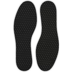 BAMA Soft Step Inlegzolen - Schokabsorberende latex schuimrubberen inlegzolen voor ademend comfort - Op maat te knippen voor volwassen schoenen - Fris, geurloos gevoel - EU-maten 38/39-1 paar