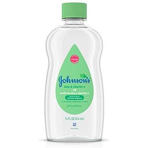 Johnson'S Baby Oil Aloë & Vitamine E - 14 Oz