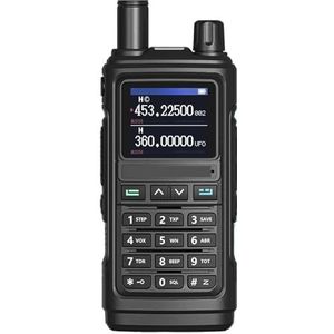 UV 17M Walkie Talkie Air Band Draadloze Kopieerfrequentie Ham Radio Handheld Type-C 16 KM Lange Afstand Tweewegradio 5R K5 Heldere Spraakoverdracht(Black USB)