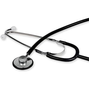 Gima - Stethoscoop TRAD, volwassenen, Y-kleur zwart, paviljoen Ø 43,5 mm, latexvrij, CE-medisch hulpmiddel