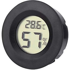 Luchtbevochtiger Vochtigheidsmeters, mini-hygrometer Thermometer Digitale LCD-monitor voor luchtbevochtigers Luchtontvochtigers Kas Kelder Babykamer Fahrenheit of Celsius
