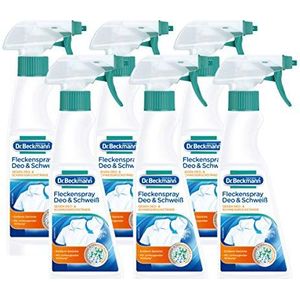 Dr. Beckmann Vlekspray deodorant & zweet 6-pack (6 x 250 ml)