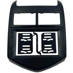 Voor Voor Aveo Voor Sonic 2011 2012 2013 2014 2015 2 DIN 7 INCH Auto Fascias Stereo Radio Paneel Audio Frame Dash Kit Auto Fascia Radio Paneel(Black)