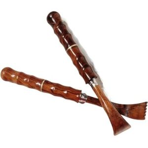 rugkrabber， Ruggenkrabbers, 2 stuks ruggenkrabbers, geen noodzaak for mensen om bamboeverbindingen te vouwen, krassen op houten rek